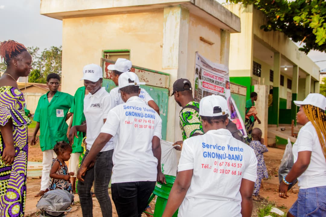 Lancement de la campagne de vente des foyers améliorés GNONNU-DANU et des charbons écologiques Akan super — Mairie de Covè — 09 juillet 2026