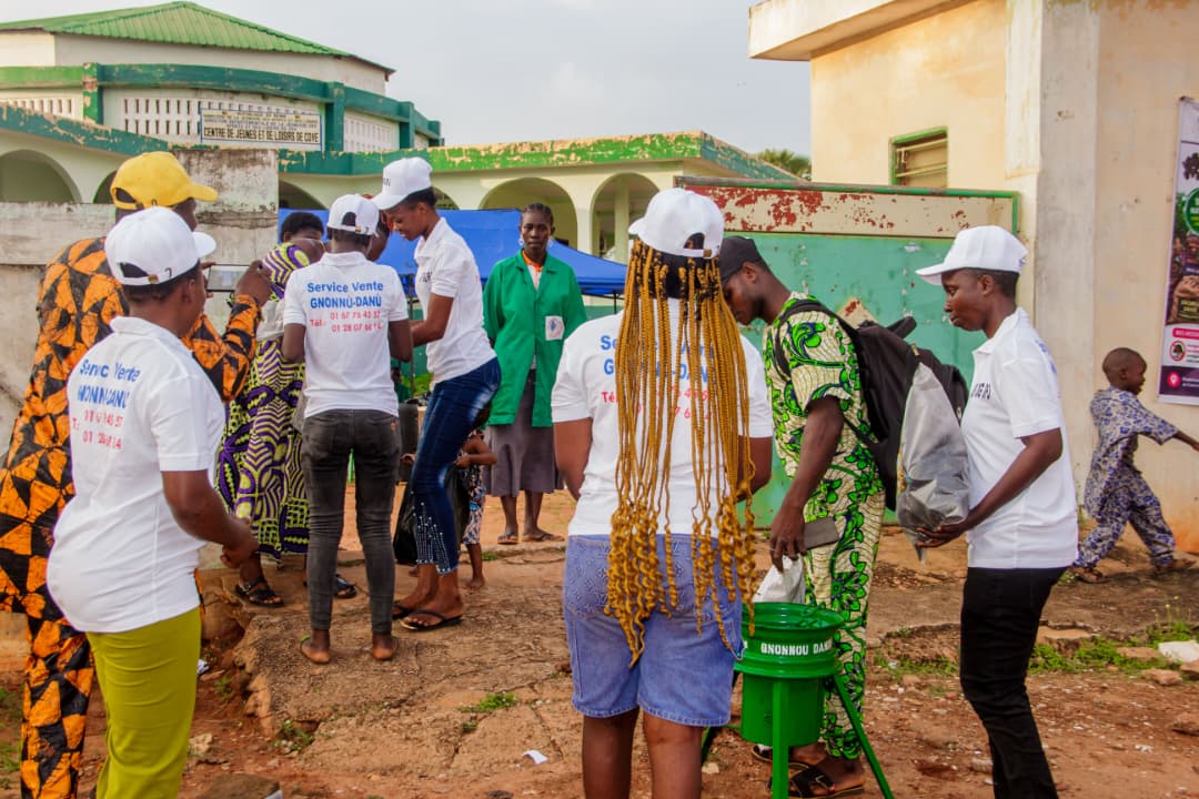 Lancement de la campagne de vente des foyers améliorés GNONNU-DANU et des charbons écologiques Akan super — Mairie de Covè — 09 juillet 2026